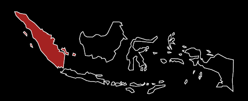 carte Indonésie Nias